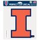Wincraft NCAA Illinois Illini Fighting Illini Perfect Cut Color Decal, 8 x 8, Multicolor