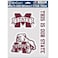 Wincraft NCAA Mississippi State Bulldogs Decal Multi Use Fan 3 Pack, Team Colors, One Size