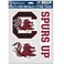 NCAA South Carolina Fighting Gamecocks Decal Multi Use Fan 3 Pack, Team Colors, One Size