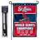 WinCraft St. Louis Cardinals 11 Time Champions Garden Flag and Pole Stand Mount