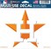 Houston Astros - Logo Decal - Sticker MLB Pro Baseball