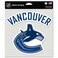 Wincraft NHL Vancouver Canucks 90046010 Perfect Cut Color Decal, 8" x 8", Black