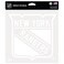 Wincraft NHL New York Rangers Perfect Cut White Decal, 8 x 8, Multicolor