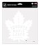 NHL Toronto Maple Leafs 8x8 Perfect Cut White Decal