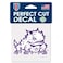 Wincraft NCAA Texas Christian University 10668115 Perfect Cut Color Decal, 4" x 4", Black