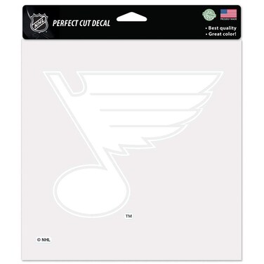 NHL St. Louis Blues WCR29609014 Perfect Cut Decals, 8" x 8
