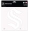 WinCraft NHL Seattle Kraken 8'' x 8'' White Outdoor Vinyl Logo Decal
