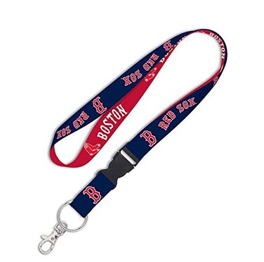 Wincraft MLB Boston Red Sox 37343011 Lanyard with Detachable Buckle, 3/4