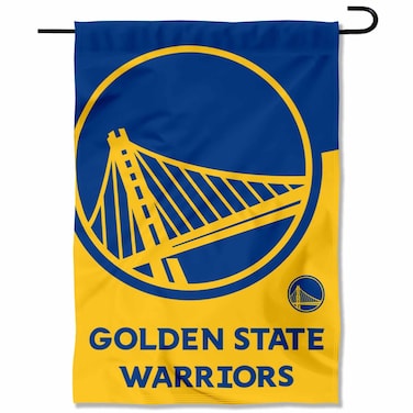 WinCraft Golden State Warriors Double Sided Garden Flag