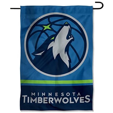 WinCraft Minnesota Timberwolves Double Sided Garden Flag