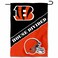 WinCraft House Divided Bengals and Browns Double Sided Garden Flag