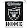 WinCraft Las Vegas Raiders Welcome Home Decorative Garden Flag Double Sided Banner