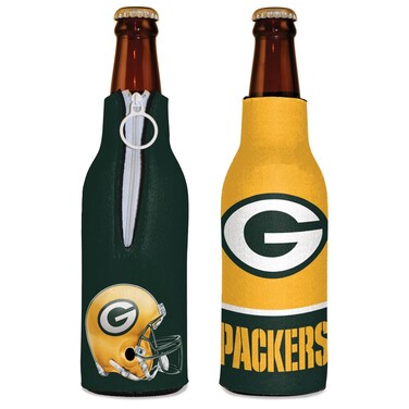 Wincraft NFL Green Bay Packers Bottle Cooler, Team Colors, One Size