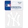 Win-Craft,Inc-McArthur New York Yankees Decal 4x4 Perfect Cut White