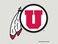 Wincraft NCAA University of Utah 95751010 Perfect Cut Color Decal, 8" x 8", Black