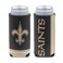 WinCraft NFL New Orleans Saints Slim Can Cooler, Team Colors, One Size