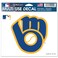 MLB Milwaukee Brewers Retro Logo Ultra Color Decal, 5"x6", Team Color