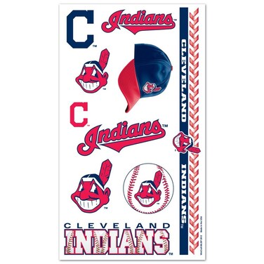 WinCraft MLB Cleveland Indians 14751012 Tattoos