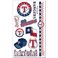 Wincraft MLB Texas Rangers 14799031 Tattoos
