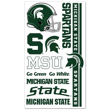 WinCraft NCAA Michigan State University 13889011 Tattoos
