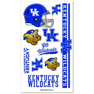 WinCraft NCAA University of Kentucky 13877041 Tattoos
