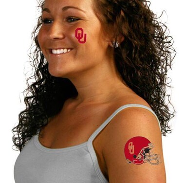 WinCraft NCAA University of Oklahoma 13886010 Tattoos