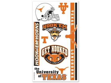 WinCraft NCAA University of Texas 13884012 Tattoos