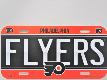 Wincraft NHL Philadelphia Flyers License Plate