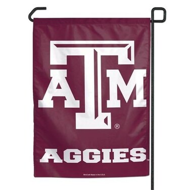 Wincraft, NCAA Texas A and M Aggies 12x18 Garden Flag, 2- Sided, Team Color