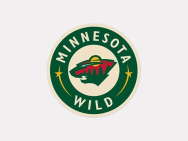 NHL Minnesota Wild Color Decal Circle Logo 4" x 4" Inch Indoor/Outdoor