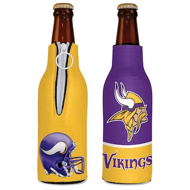 WinCraft NFL Minnesota Vikings Bottle Cooler, Team Colors, One Size