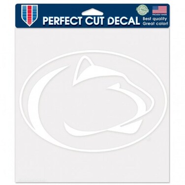 WinCraft Penn State Nittany Lions NCAA Die Cut Decal 8" X 8" White