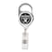 WinCraft NFL Oakland Raiders Retractable Premium Badge Holder, Team Color, One Size