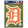 MLB Detroit Tigers 82766010 Die Cut Logo Magnet, Small, Black