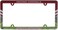 WinCraft NFL Arizona Cardinals Full Color License Plate Frame, Team Color, One Size