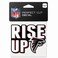 WinCraft Atlanta Falcons Slogan Perfect Cut Color Decal 4" x 4