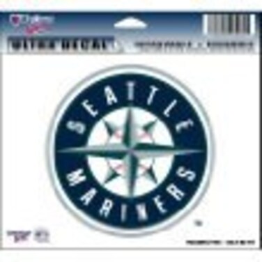 Wincraft MLB Seattle Mariners 14431031 Multi-Use Colored Decal, 5" x 6