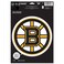 WinCraft NHL Boston Bruins 85636010 Die Cut Logo Magnet, Small, Black
