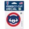 Wincraft MLB Chicago Cubs 06947115 Perfect Cut Color Decal, 4" x 4", Black