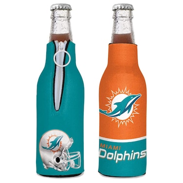 Wincraft NFL Miami Dolphins Bottle Cooler, Team Colors, One Size
