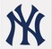 Wincraft MLB New York Yankees 45793011 Perfect Cut Color Decal, 4" x 4", Black
