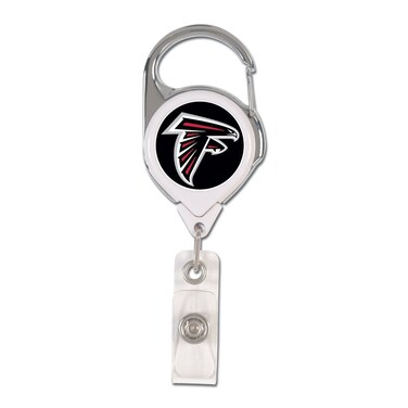 NFL Atlanta Falcons Retractable Premium Badge Holder, Team Color, One Size