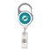 WinCraft NFL Miami Dolphins Retractable Premium Badge Holder, Team Color, One Size