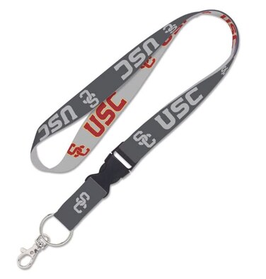 NCAA University of Southern California USC Trojans 20 Inch Lanyard with Detachable Buckle