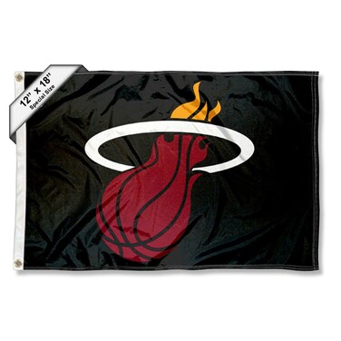 WinCraft Miami Heat Boat Marine and Golf Cart Flag