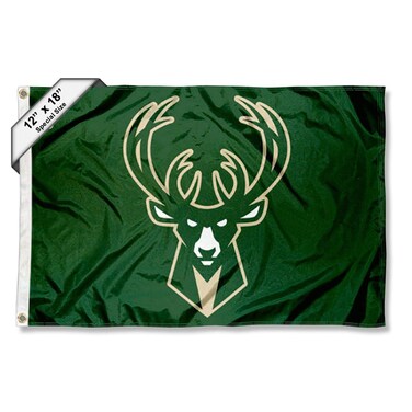 WinCraft Milwaukee Bucks Boat Marine and Golf Cart Flag