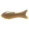 Exceart Gua Sha Plate Buffalo Horn Scraping Tool Physical Acupressure Scraping Board Scraping Plate for Back Legs Arms Neck Shoulder