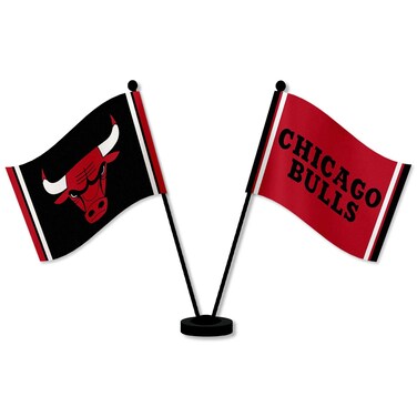 WinCraft Chicago Bulls Desk and Table Top Flags