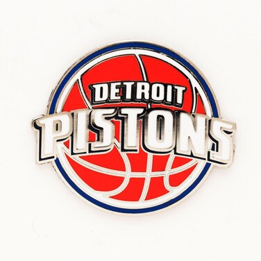 WinCraft Detroit Pistons Official NBA 1 inch Lapel Pin by 530455