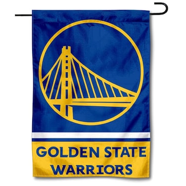 WinCraft Golden State Warriors Double Sided Garden Flag